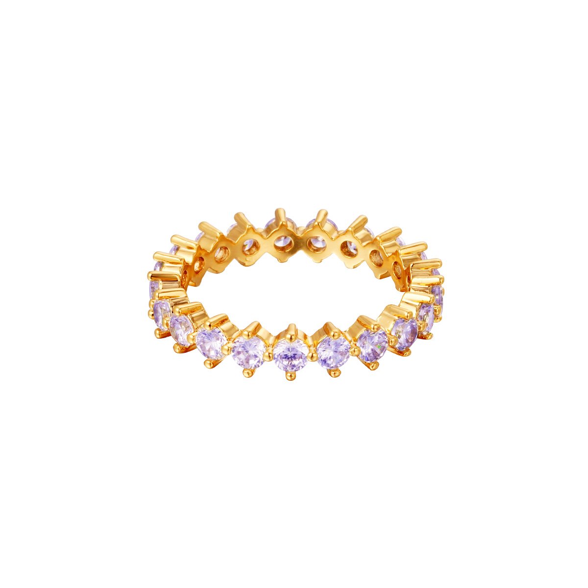 Lana ring goud:paars