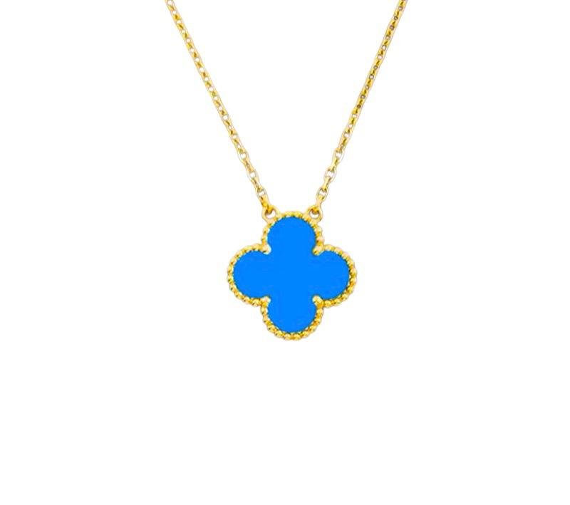 Ella necklace blue