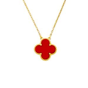 Ella necklace red