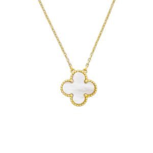 Ella necklace white