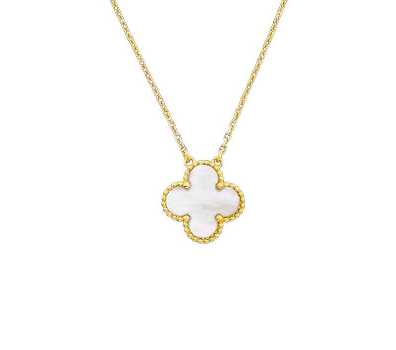 Ella necklace white