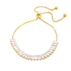 Irina bracelet gold/white