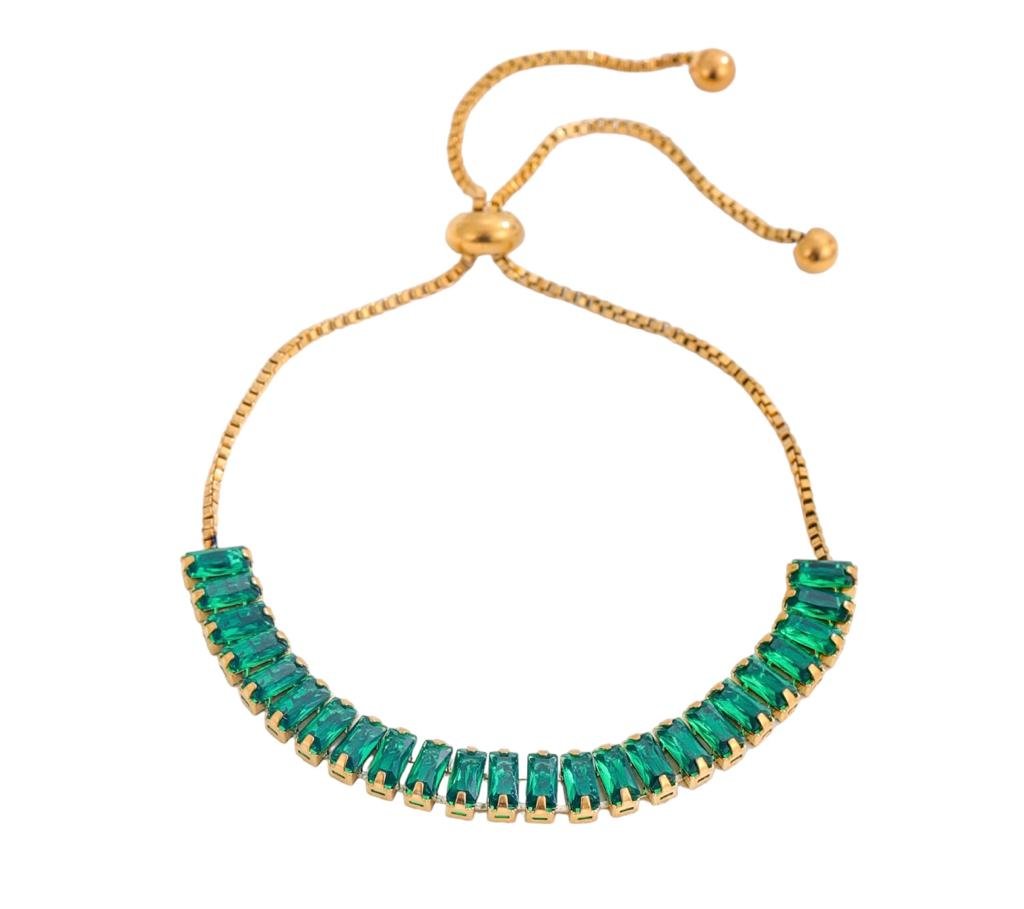 Irina bracelet green