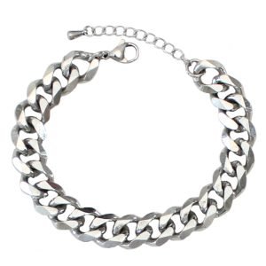 Cuban bracelet silver 2